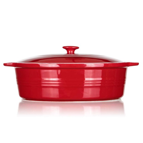 BRYTFANNA CERAMICZNA Z POKRYWĄ DO ZAPIEKANIA 3,6L BANQUET CULINARIA