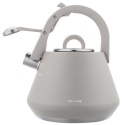 CZAJNIK STALOWY Z GWIZDKIEM 2,5L KLAUSBERG KB-7949 SZARY