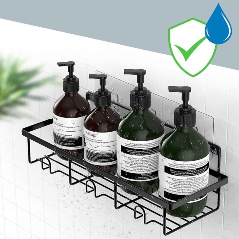 PÓŁKA ŁAZIENKOWA KUCHENNA PRZYKLEJANA ZESTAW 4 szt. 569735