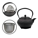 ZAPARZACZ ŻELIWNY DZBANEK CZARNY 1,4L Z FILTREM i FILIŻANKAMI PREZENT