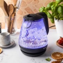 CZAJNIK ELEKTRYCZNY SZKLANY 1,2L KLAUSBERG KB-9003 LED