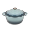 EMALIOWANY GARNEK ŻELIWNY 26cm 5L HAGE SEA SALT