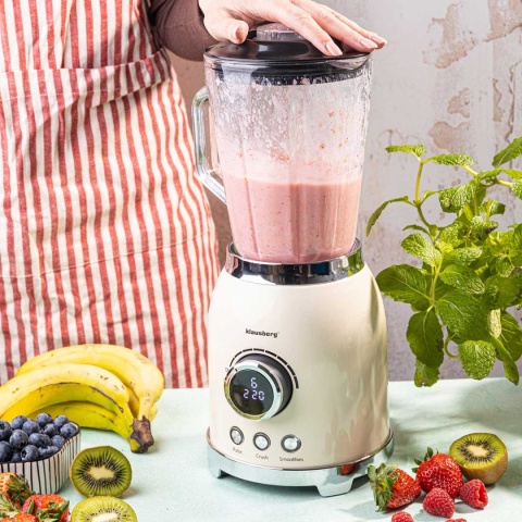 BLENDER KIELICHOWY WYŚWIETLACZ LED KLAUSBERG KB-9030 RETRO