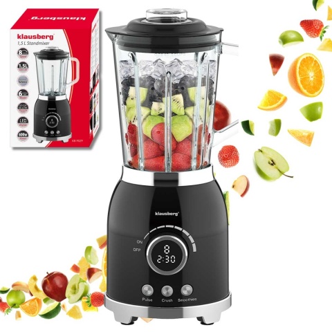 BLENDER KIELICHOWY WYŚWIETLACZ LED KLAUSBERG KB-9029 RETRO