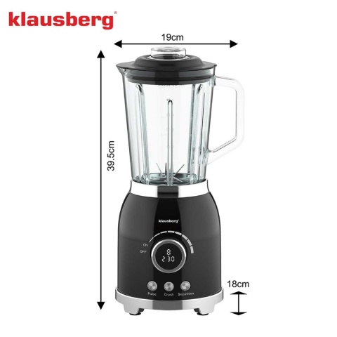 BLENDER KIELICHOWY WYŚWIETLACZ LED KLAUSBERG KB-9029 RETRO