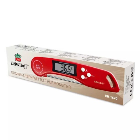 TERMOMETR KUCHENNY SZPILKOWY LCD KINGHOFF KH-1670