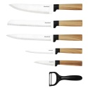 ZESTAW NOŻY KUCHENNYCH W BLOKU KLAUSBERG KB-9036