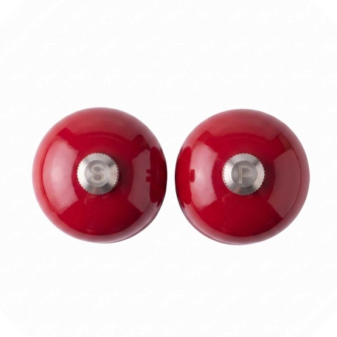 ZESTAW RĘCZNYCH MŁYNKÓW DO PIEPRZU I SOLI 22cm HAGE RED