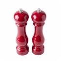 ZESTAW RĘCZNYCH MŁYNKÓW DO PIEPRZU I SOLI 22cm HAGE RED