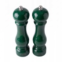 ZESTAW RĘCZNYCH MŁYNKÓW DO PIEPRZU I SOLI 22cm HAGE GREEN