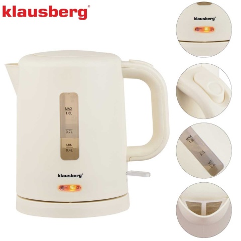 CZAJNIK ELEKTRYCZNY 1L TURYSTYCZNY KLAUSBERG KB-9047