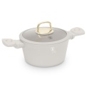 GARNEK TYTANOWY Z POKRYWĄ 24cm BERLINGER HAUS BH-8071 SAHARA
