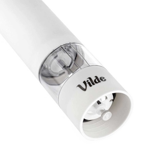 MŁYNEK ELEKTRYCZNY 22,5cm DO PIEPRZU SOLI BIAŁY 259511