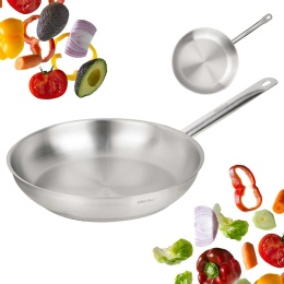 PATELNIA ZE STALI NIERDZEWNEJ 21CT 28cm KINGHOFF KH-2020