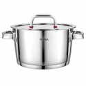 GARNEK STALOWY Z POKRYWĄ 24cm 5.2L VCASA VC-90105 SIERRA