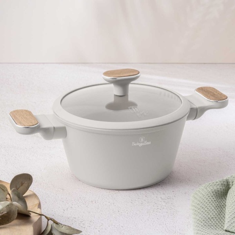 GARNEK TYTANOWY Z POKRYWĄ 20cm BERLINGER HAUS BH-8319 SAHARA NORDIC