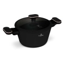 GARNEK TYTANOWY Z POKRYWĄ 20cm BERLINGER HAUS BH-8357 BLACK ROSE