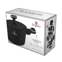 GARNEK TYTANOWY Z POKRYWĄ 20cm BERLINGER HAUS BH-8357 BLACK ROSE