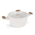 GARNEK TYTANOWY Z POKRYWĄ 24cm BERLINGER HAUS BH-8320 SAHARA NORDIC
