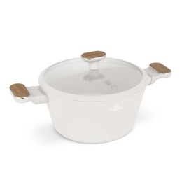 GARNEK TYTANOWY Z POKRYWĄ 24cm BERLINGER HAUS BH-8320 SAHARA NORDIC