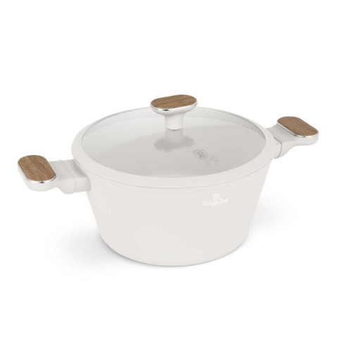 GARNEK TYTANOWY Z POKRYWĄ 24cm BERLINGER HAUS BH-8320 SAHARA NORDIC