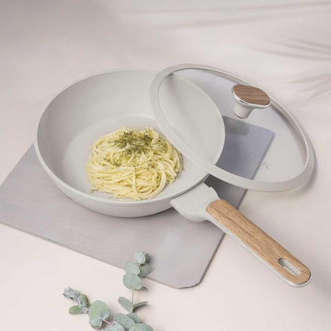 GŁĘBOKA PATELNIA TYTANOWA 24cm BERLINGER HAUS BH-8314 SAHARA NORDIC