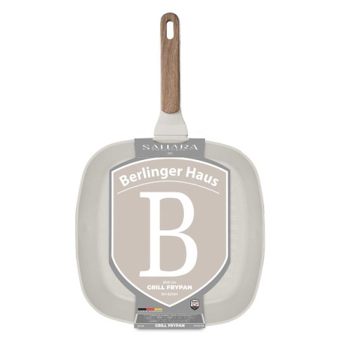 PATELNIA GRILLOWA TYTANOWA 28cm BERLINGER HAUS BH-8316 SAHARA NORDIC