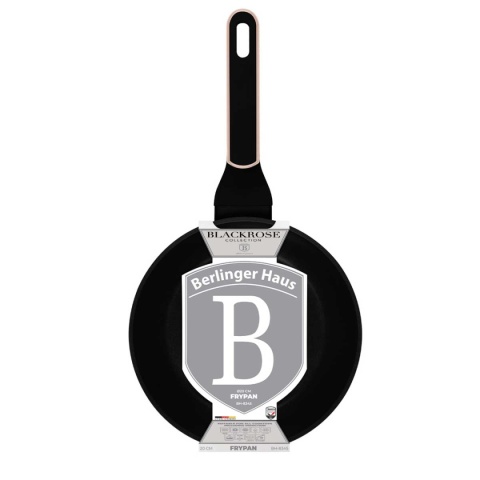 PATELNIA TYTANOWA 20cm BERLINGER HAUS BH-8345 BLACK ROSE