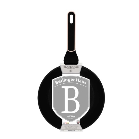 PATELNIA TYTANOWA 24cm BERLINGER HAUS BH-8346 BLACK ROSE