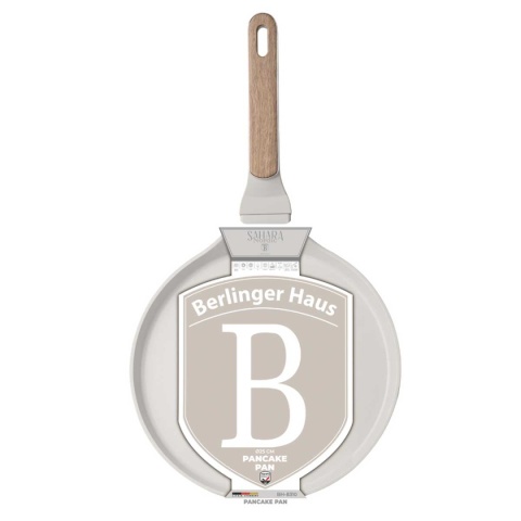 PATELNIA TYTANOWA DO NALEŚNIKÓW 25cm BERLINGER HAUS BH-8310 SAHARA NORDIC