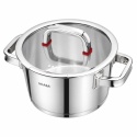 GARNEK STALOWY Z POKRYWĄ 16cm 1,6L VCASA VC-90102 SIERRA