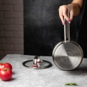 RONDEL STALOWY Z POKRYWĄ 16cm 1,6L VCASA VC-90101 SIERRA