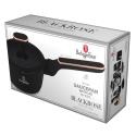 RONDELEK TYTANOWY 16cm Z POKRYWĄ BERLINGER HAUS BH-8350 BLACK ROSE