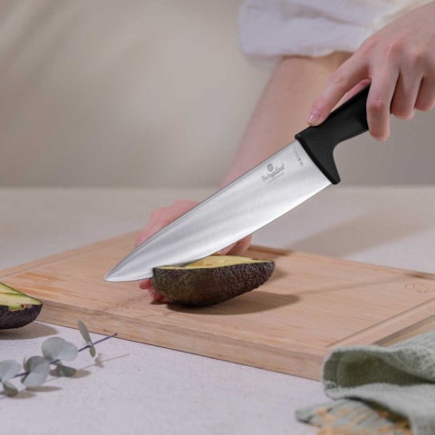 ZESTAW 5 NOŻY KUCHENNYCH Z DESKĄ BERLINGER HAUS BH-2963 BLACK ROSE