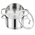 GARNEK STALOWY NA PARĘ 20cm 3 ELEMENTOWY VCASA VC-90117 AMARA