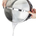 GARNEK STALOWY Z POKRYWĄ 18cm 2.1L VCASA VC-90123 VELORA