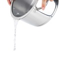 GARNEK STALOWY Z POKRYWĄ 20cm 3.4L VCASA VC-901114 AMARA
