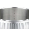 GARNEK STALOWY Z POKRYWĄ 24cm 5.8L VCASA VC-90125 VELORA