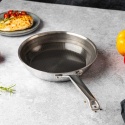PATELNIA STALOWA 20cm VCASA VC-90154 VELORA Z POWŁOKĄ CERAMICZNĄ