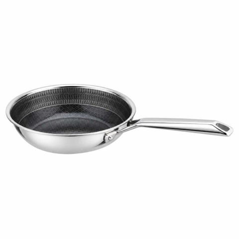 PATELNIA STALOWA 20cm VCASA VC-90154 VELORA Z POWŁOKĄ CERAMICZNĄ