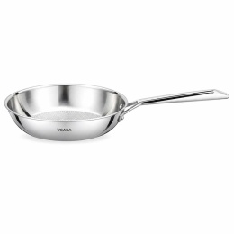 PATELNIA STALOWA 24cm VCASA VC-90152 VELORA TRI-PLY