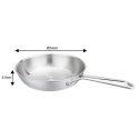 PATELNIA STALOWA 24cm VCASA VC-90152 VELORA TRI-PLY