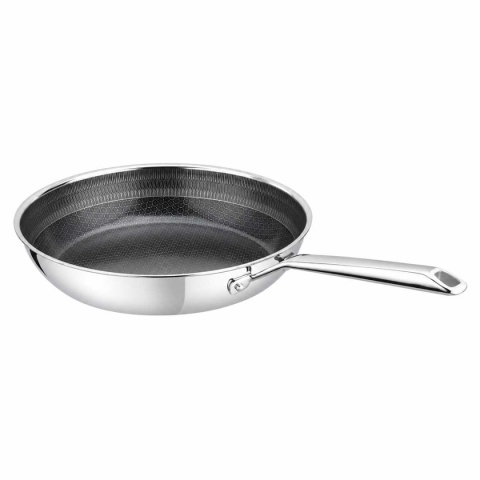 PATELNIA STALOWA 28cm VCASA VC-90156 VELORA Z POWŁOKĄ CERAMICZNĄ