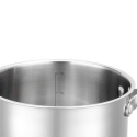 RONDEL STALOWY Z POKRYWĄ 16cm 1,6L VCASA VC-90111 AMARA