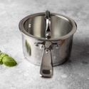 RONDEL STALOWY Z POKRYWĄ 16cm 1,6L VCASA VC-90111 AMARA